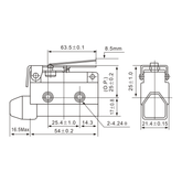 Tianyi Switch AZ-7140 Lever Switch Side Mount Limit Switch